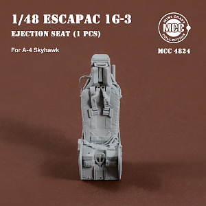 Additions (3D resin printing) 1/48 ESCAPAC 1G-3 Ejection Seat for Douglas A-4 Skyhawk (1pcs) 