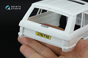 Range Rover Classic '92 3D-Printed & coloured Interior on decal paper (Aoshima) (small version)