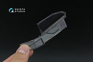 AH-1W inner parts of canopy frame (Trumpeter)