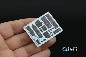 Mi-8MTV-5 Main Series, 3D-Printed & coloured Interior on decal paper (Trumpeter) (with 3D-printed resin parts) (Small version)