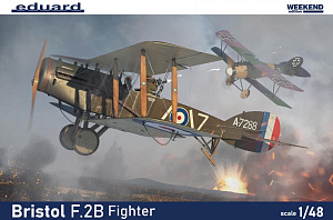 Model kit 1/48 Bristol F.2B Fighter The Weekend edition kit (Eduard kits) (damage box)