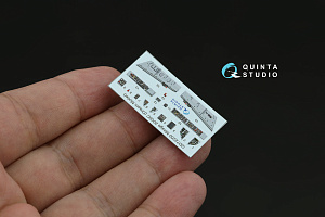 Mirage 2000C 3D-Printed & coloured Interior on decal paper (Dream Model)