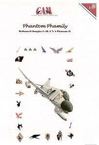 Decal 1/48 McDonnell RF-4B Phantom/F-4J Phantom (2) (CAM)