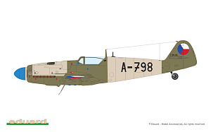 Model kit 1/48 Avia S-199 ERLA canopy (HYBRID edition) (Eduard kits)