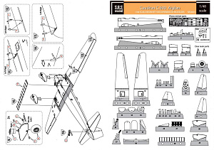 Model kit 1/48 Caudron C.600 Aiglon Spanish C.W. (resin kit) (SBS Model)