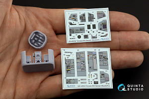 Tornado IDS German 3D-Printed & coloured Interior on decal paper (Revell) (small version) (with 3D-printed resin parts)