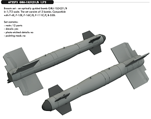 Additions (3D resin printing) 1/72 GBU-15(V)21/B