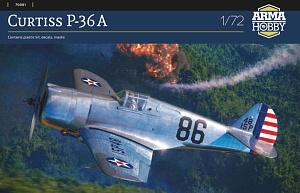 Model kit 1/72 Curtiss P-36A (Arma Hobby)