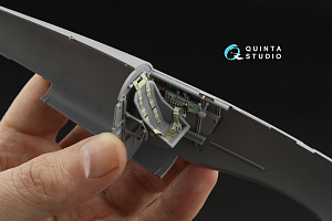 Hs 123A-1 early 3D-Printed & coloured Interior on decal paper (ICM)