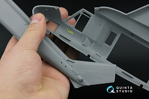 UH-1Y 3D-Printed & coloured Interior on decal paper (Trumpeter) (Small version)