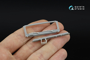 Toyota FJ43 Land Cruiser series 3D-Printed & coloured Interior on decal paper (AK Interactive) (with 3D-printed resin parts) 