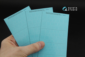 Riveting rectangles, rounded rectangles and ovals (rivet size 0.15 mm, gap 0.6 mm, suits 1/48), White color