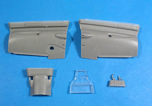 Additions (cast) 1/48 Bf 109F-2 Galland Conversion Set  (for Zvezda) (Vector) 