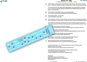 Decal 1/35 T-34/76 (STZ-1942) 47 t.br.(Colibri Decals)