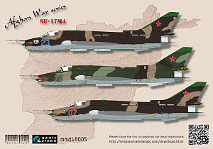 Decal Su-17M4 (Afgan war series)