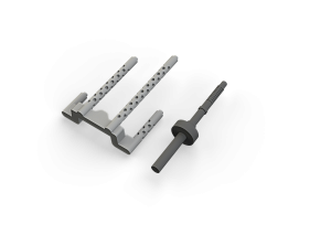 Additions (3D resin printing) 1/48 Lockheed P-38F/G Lightning gun barrels (designed to be used with Tamiya kits)