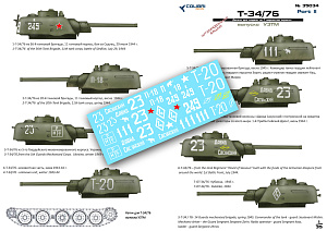 Decal 1/35 T-34-76 UZTM Part II Release (Colibri Decals)