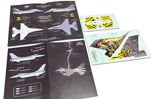 Decal 1/32 General-Dynamics F-16A Fighting Falcon (1) (Zotz)