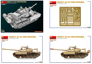 Model kit 1/35 Iraqi T-55 Al Faw/Enigma (MiniArt)