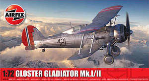 Model kit 1/72 Gloster Gladiator Mk.I/Mk.II (Airfix)