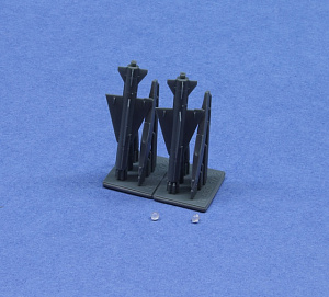 Additions (3D resin printing) 1/72 Rocket R530 2 pcs. set (KepModels)