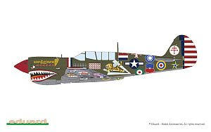 Model kit 1/48 Curtiss P-40N Warhawk (15,000th The Limited edition) (Eduard kits)
