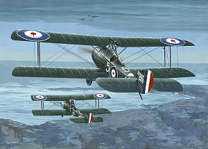 Model kit 1/32 Sopwith 1½ Strutter WWI Comic Fighter (Roden)