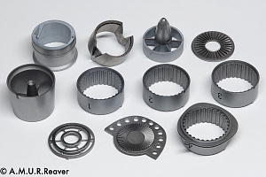 Additions (3D resin printing) 1/32 The inlet device and nozzle of the SNECMA Atar 9B engine for the Dassault Mirage IIIC/CJ models (A.M.U.R.Reaver) 