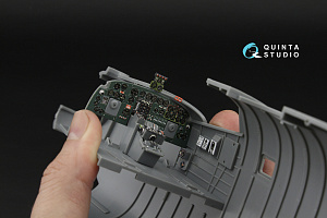 B-24D/B-24J Liberator, Pilot's compartment 3D-Printed & coloured Interior on decal paper (Hobby Boss)