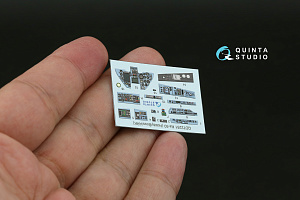 Ka-50 (blue-grey panels) 3D-Printed & coloured Interior on decal paper (HobbyBoss/ARK) (with 3D-printed resin parts)