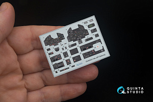 Yak-28P 3D-Printed & coloured Interior on decal paper (Bobcat) (with 3D-printed resin parts)