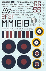 Decal 1/32 Fairey Swordfish Mk.II (5) (Xtradecal)