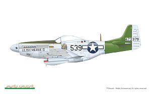 Model kit 1/72 Tales of Iwo Jima P-51D Mustangs Dual Combo HELL IN THE PACIFIC (Eduard kits)