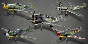 Model kit 1/24 Messerschmitt Bf-109G-5/G-6I (Airfix)