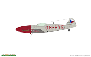 Model kit 1/72 Avia S-199 Avia S-199 bubble canopy ProfiPACK edition (Eduard kits)