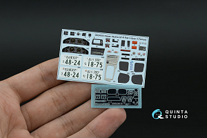 Nissan Skyline GT-R R34 V-Spec II 3D-Printed & coloured Interior on decal paper (Tamiya) (with metal sticker parts)