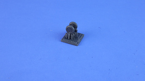 Additions (3D resin printing) 1/72 Yak-1 wheels early under load (KepModels) 