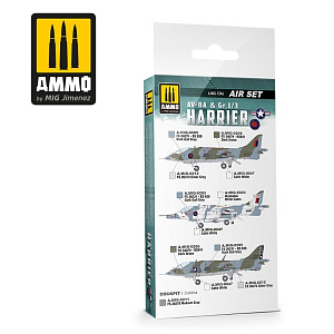 AV-8A & Gr.1/3 Harrier (Ammo Mig) (6x17ml) 
