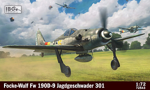 Model kit 1/72 Focke-Wulf Fw-190D-9 Jagdgeschwadere 301 (IBG Models)