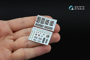 Land Rover 88 series II family 3D-Printed & coloured Interior on decal paper (AK Interactive) (Small version)