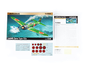 Model kit 1/48 Mitsubishi A6M5 Zero Type 52a ProfiPACK (Eduard kits)