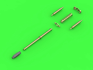 Aircraft detailing sets (brass) 1/35 Boeing/Hughes AH-64A Apache - M230 Chain Gun barrel (30mm)