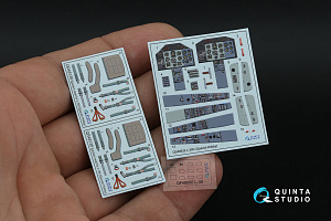 L-39C 3D-Printed & coloured Interior on decal paper (Special Hobby)