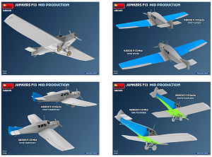 Model kit 1/48 Junkers F13 Mid Prod. (German, Polish, Swiss) (MiniArt)