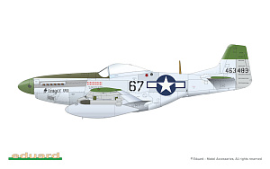 Model kit 1/72 Tales of Iwo Jima P-51D Mustangs Dual Combo HELL IN THE PACIFIC (Eduard kits)