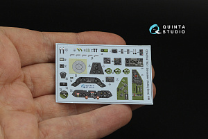 TBD-1 Devastator 3D-Printed & coloured Interior on decal paper (Hobby Boss) (with 3D-printed resin parts)