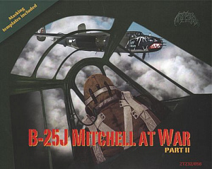 Decal 1/32 North-American B-25J Mitchells 8 gun straffers (Zotz)