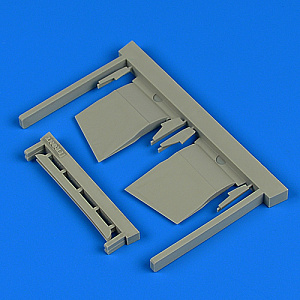 Additions (3D resin printing) 1/48 Sukhoi Su-17M4 Fitter-k flaps (designed to be used with Hobby Boss kits) 