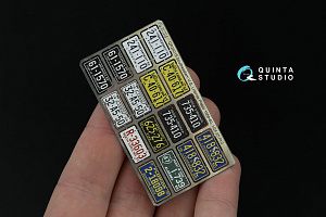 Southeastern U.S. License Plates 1950-1960 Pt.2 (All kits) (with metal base)