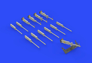 Additions (3D resin printing) 1/72 Boeing B-17G guns Flying Fortress (for 2016 mould) (designed to be used with Airfix kits)